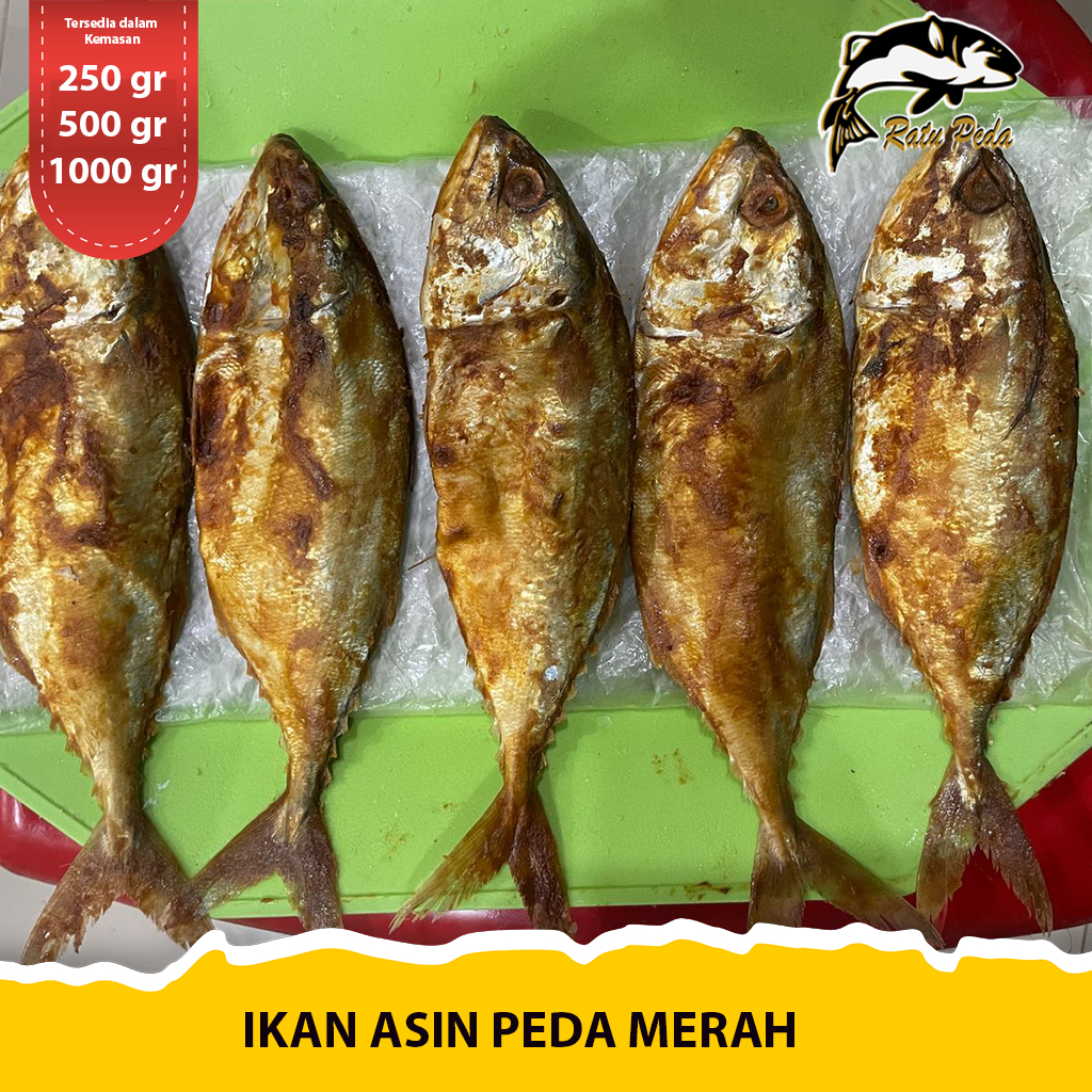 

Ikan Asin Peda Merah Asli Jumbo Premium Kemasan 250 gram, 500 gram, 1000 gram - Ratu Peda Acin