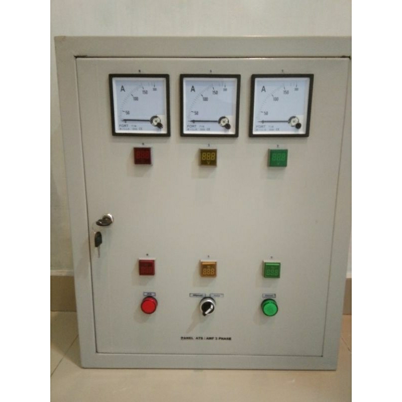 panel ats amf 3phase 160kva otomatis