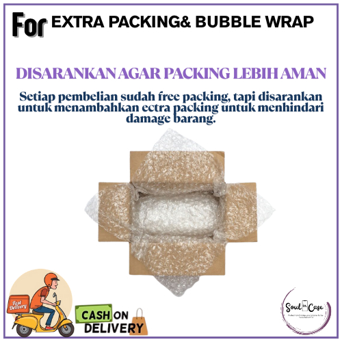 

TAMBAHAN PACKING, EXTRA BUBBLE WARP DAN KARDUS
