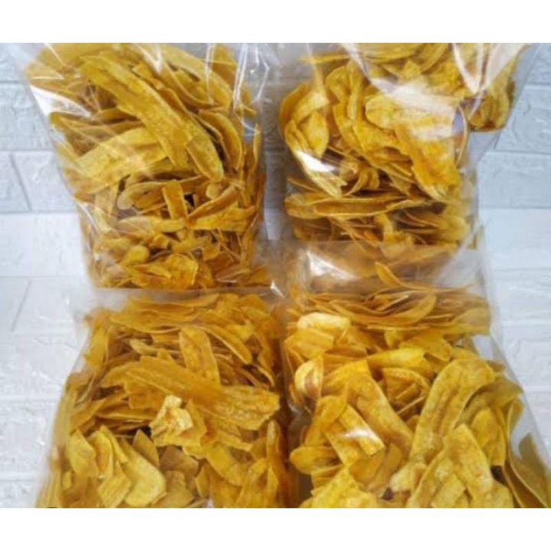 

KERIPIK PISANG ORIGINAL SIZE 500 GRAM / KERIPIK PISANG / SNACK MURAH