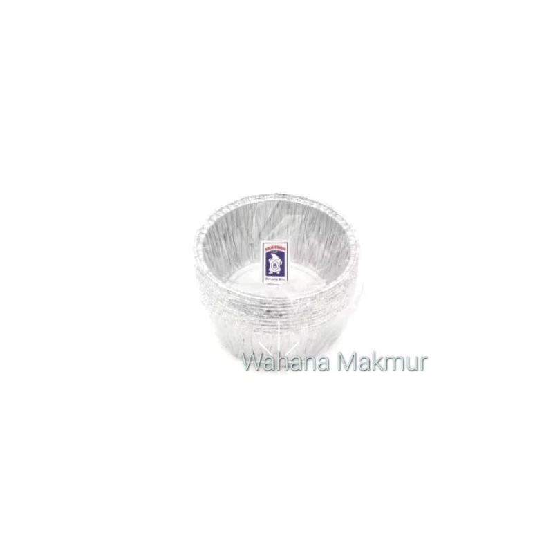Alluminium Foil Cup RX-115 / 34 / Allu Tray B08 @10 Pcs