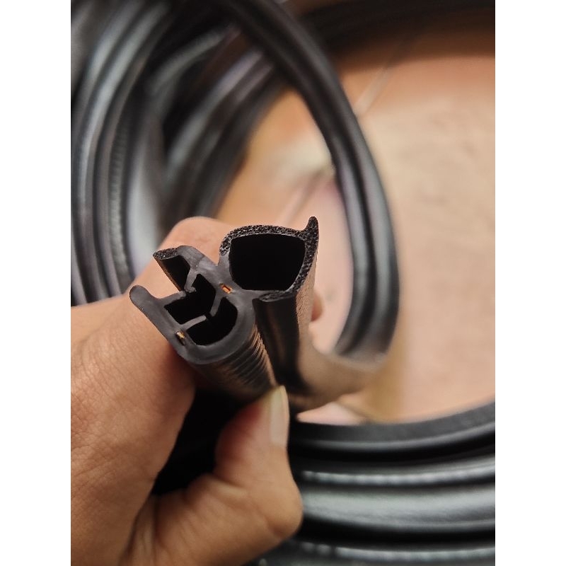 karet balon pintu kecil karet jepit body pintu mobil universal meteran