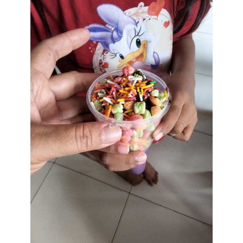 

Nyamnyam siram coklat dan meses di press tutupnya- AnggunYusuf Collections