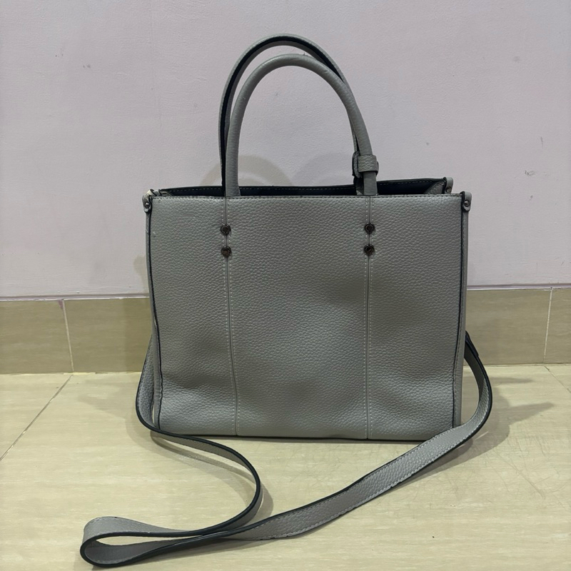 Obermain Women Hand Sling Bag Grey - Tas Wanita Abu Original