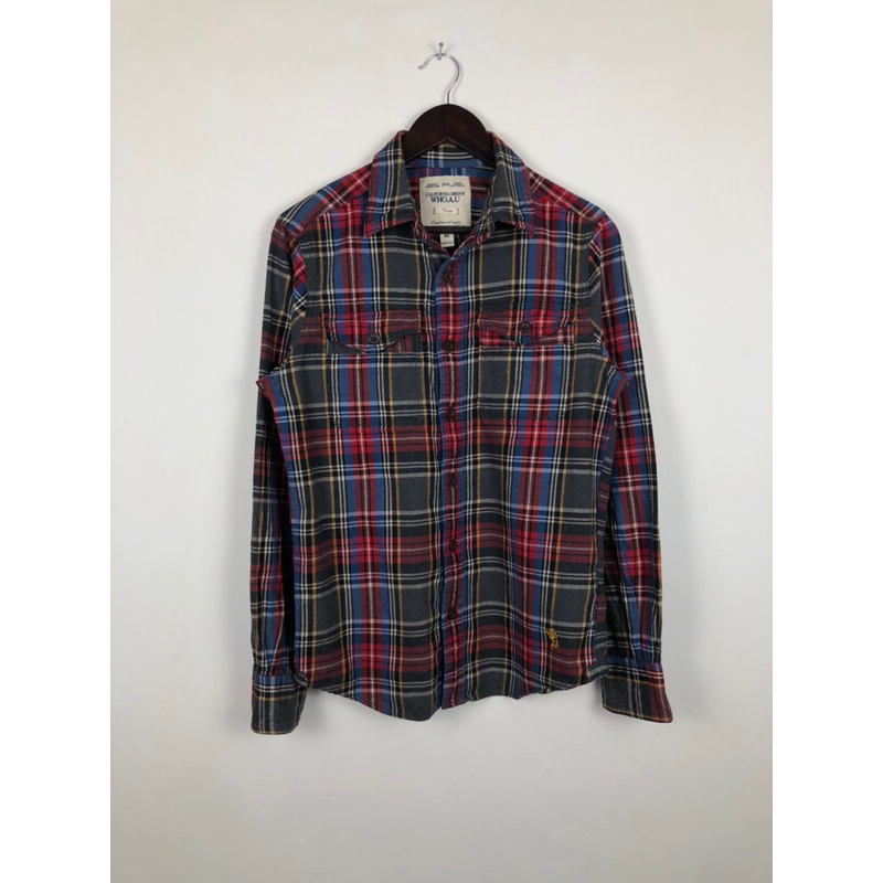 CALIFORNIO WHO AU FLANNEL SHIRT