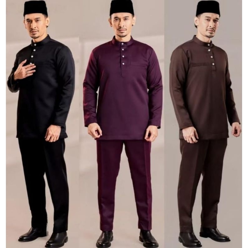 baju setelan kurung melayu  pria teluk belanga cekak musang baju kurung melayu malaysia