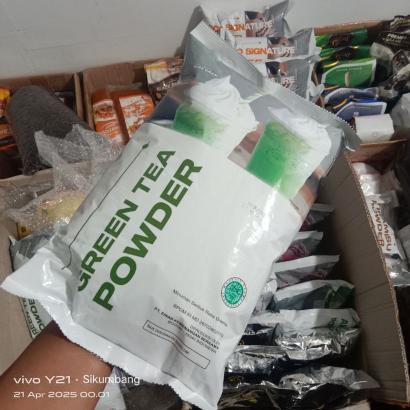 

Green Tea Powder Minuman Premium JBD