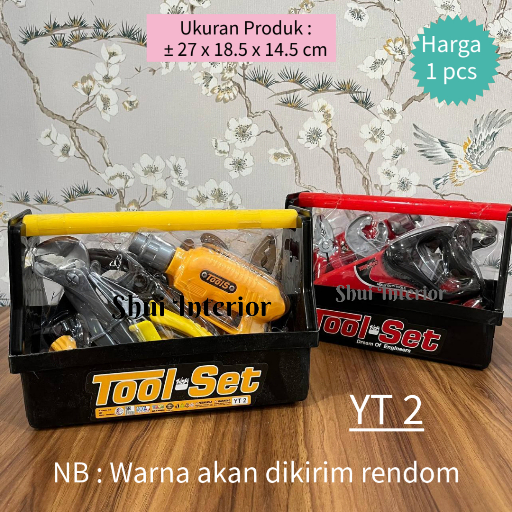 Mainan Set Alat Perkakas/ Tool Set Box