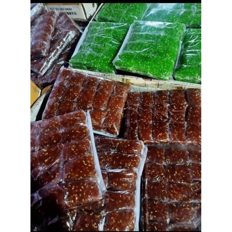 

SnacQta Jenang Ketan Wijen khas Banyumas ½kg - 1kg - Makanan Camilan Manis Jenang Jaket