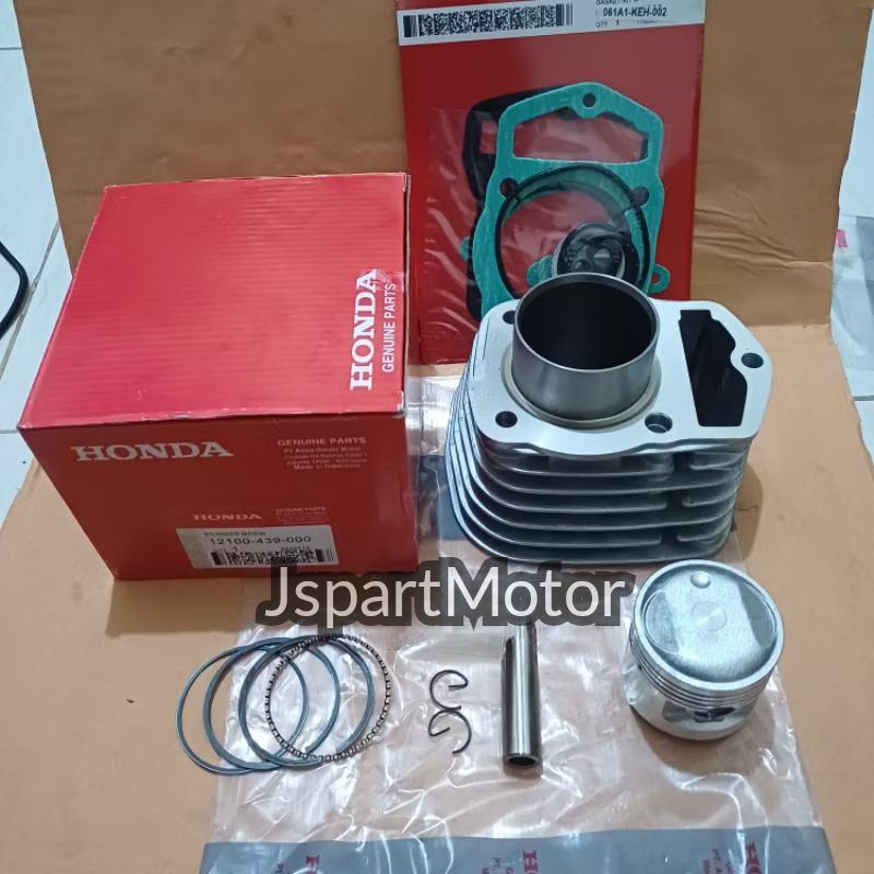 Blok Seher isi piston Komplit Plus Topset GL 100 GL PLATINUM GL CDI KUALITAS ORIGINAL
