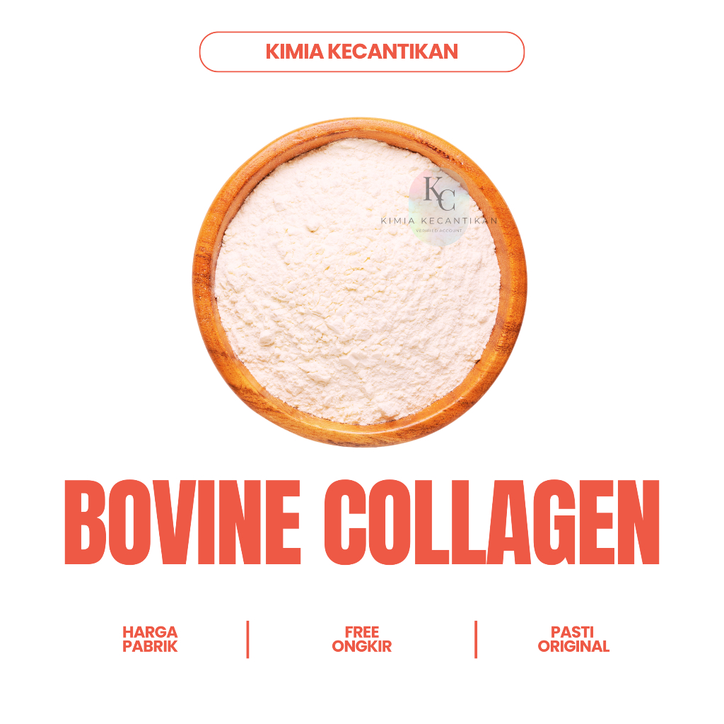 Bovine Collagen Kolagen Sapi Hydrolyzed Collagen Peptide 100gr