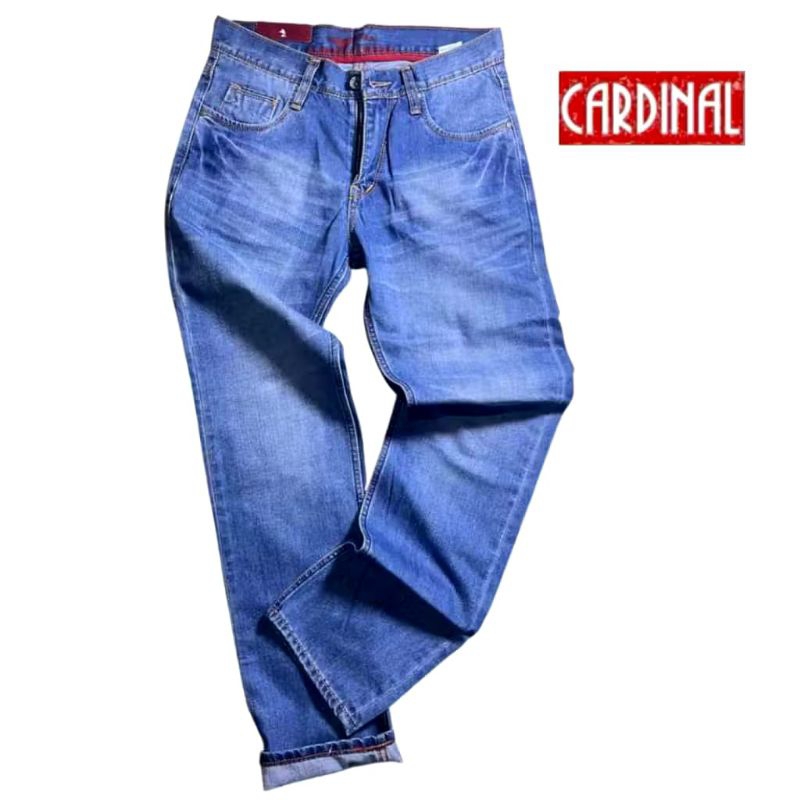 CELANA JEANS PANJANG COWOK/CELANA JEANS CARDINAL MODEL REGULER