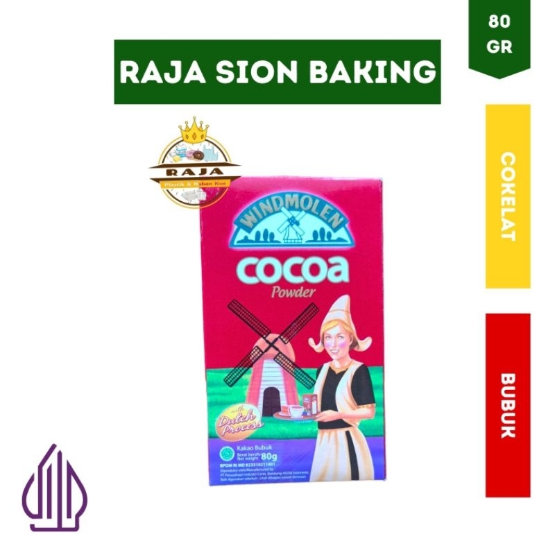 

Windmolen Cocoa Powder Coklat Bubuk 80 GR