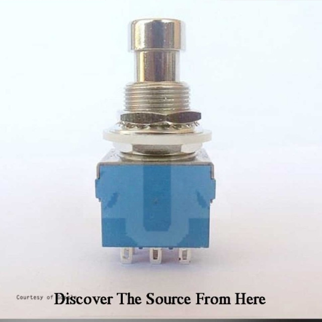 Switch Pedal Effects Foot Push 3PDT Blue