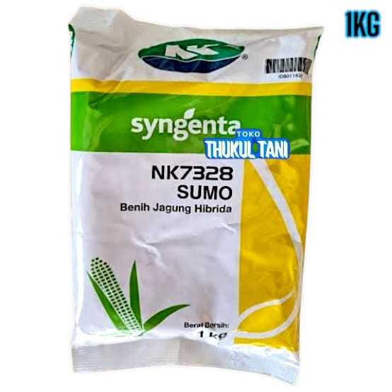Benih Jagung NK 7328 Sumo Kemasan 1KG Bibit Jagung Hibrida Super NK7328 Syngenta Tongkol Besar