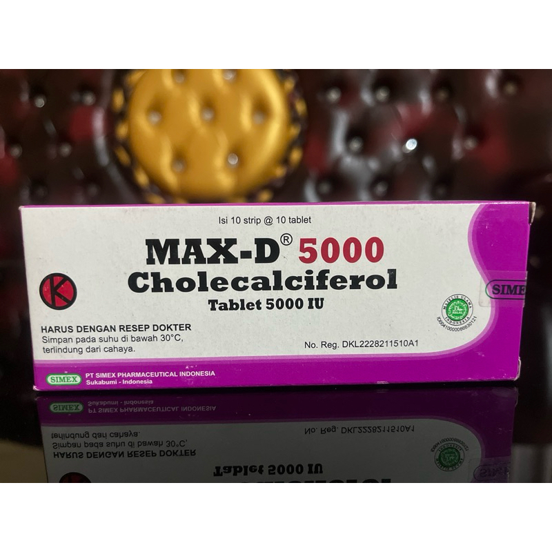 MAX-D 5000 Cholecalsiferol Tablet 5000 IU