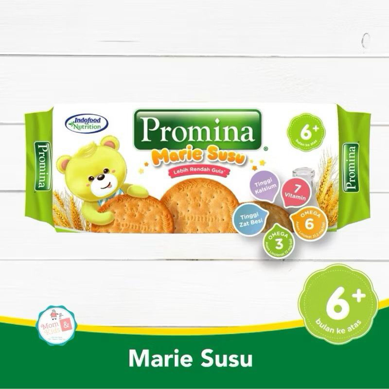 Promina Marie Susu Roll 150g | Biskuit Snack Cemilan MPASI Bayi Anak 6 Bulan Ke Atas