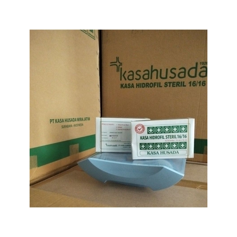 Kasa Steril 16 x 16 isi 16 pcs original Kasa Husada
