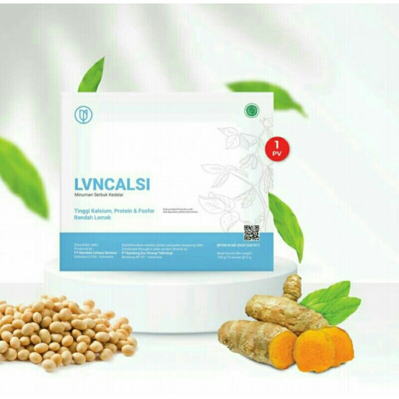 

Susu Soya / Kedelai LVN Kalsium Calcium