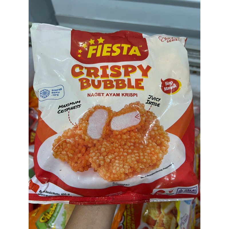 

Nugget Fiesta Crispy Bubble 400 gram