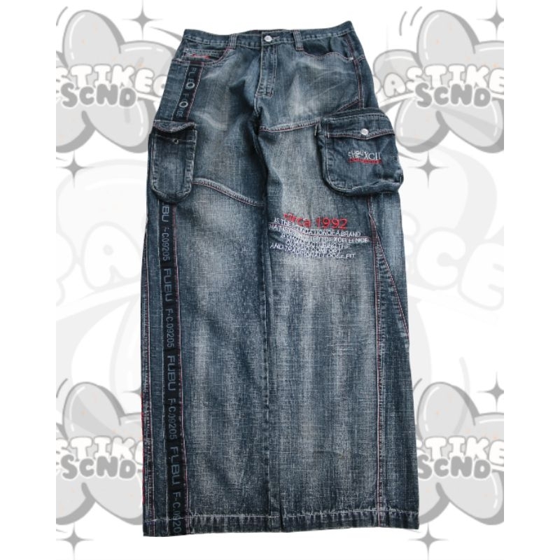 Y2K CARGO FUBU JEANS VINTAGE