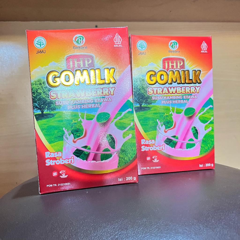 

GOMILK Strawberry - Susu etawa