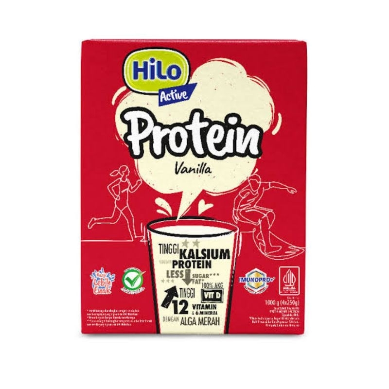 

HiLo Active 250gr - susu bubuk tinggi kalsium rendah lemak Coklat Vanila