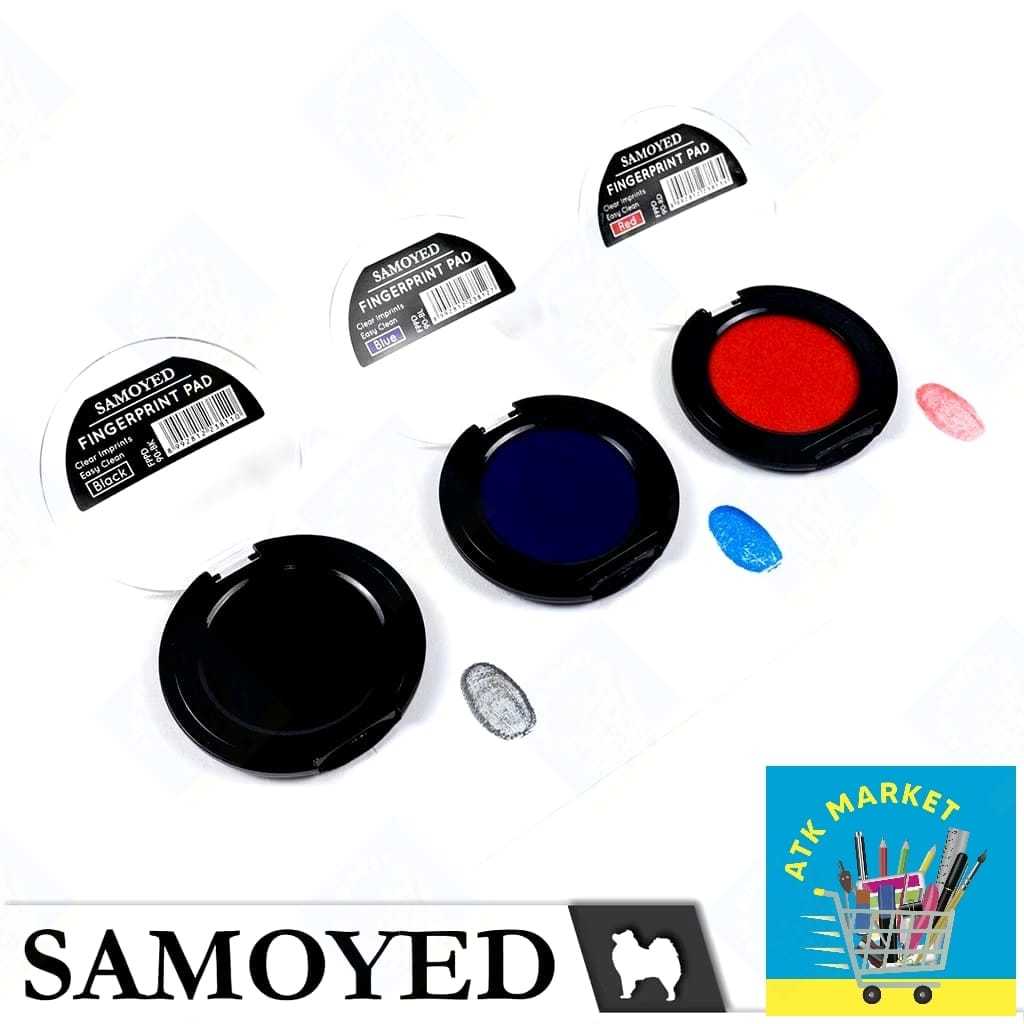

SAMOYED Bantalan / Bak Tinta Stempel / Cap Sidik Jari / Cap Jempol / Fingerprint Pad SAMOYED Bantalan / Bak Tinta Stempel / Cap Sidik Jari / Jempol / Fingerprint Pad FPPD-90