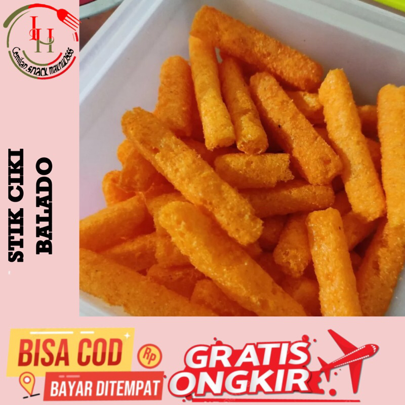 

Stik ciki balado 50 gr & 100 gr cemilan snak jajanan makanan ringan