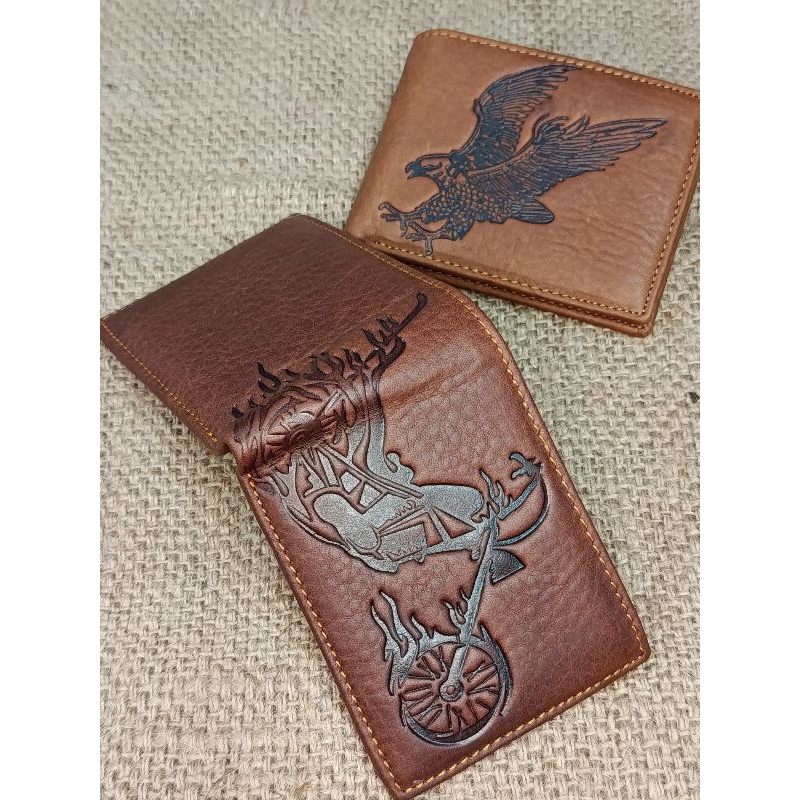[AHLMN] Dompet kulit mini simple berkarakter ukuran pas uang bahan kulit berkualitas tinggi #dompet 