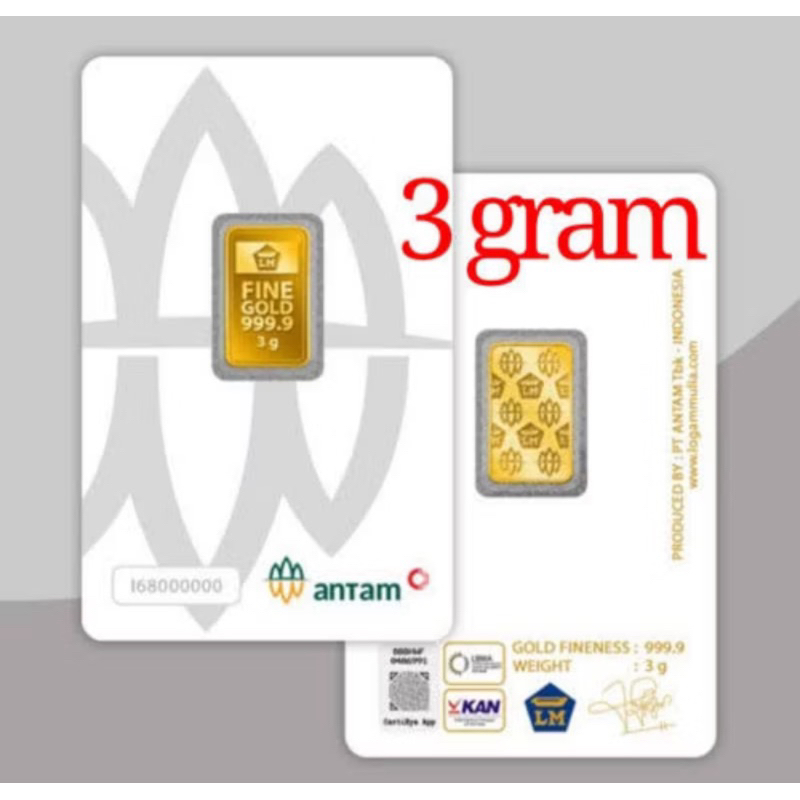 logam Mulia Antam 3gr RM