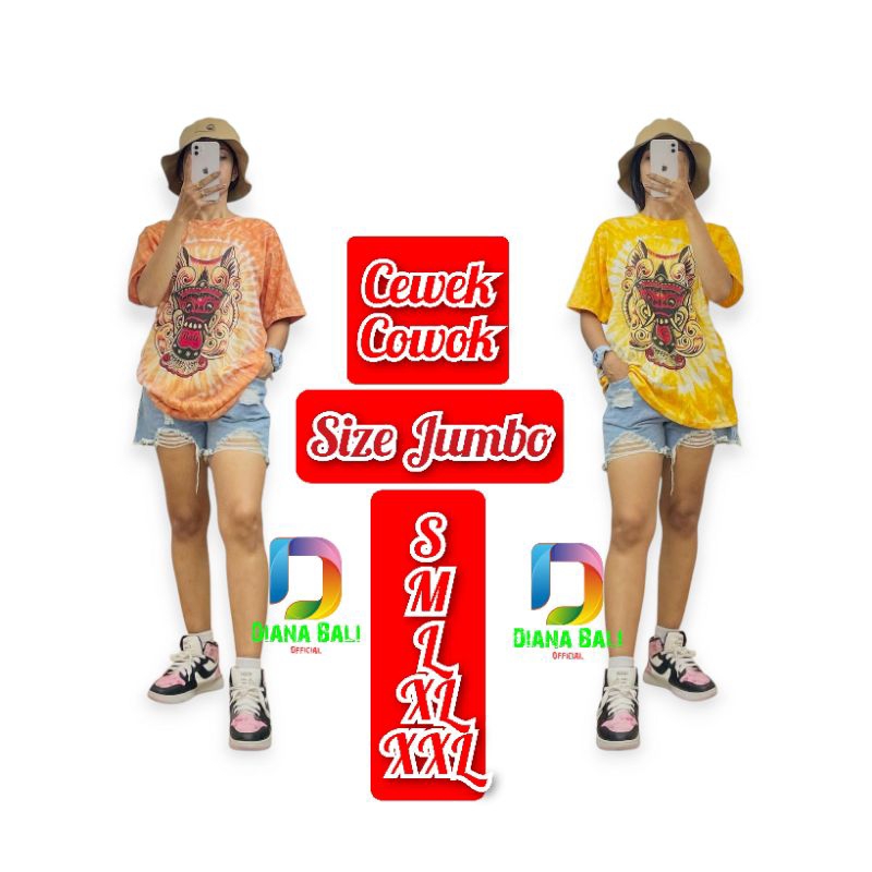 Kaos Barong Bali Atasan Baju Barong Abstrak Bahan Katun Kaos Bali Barong Jumbo Size S M L XL XXL