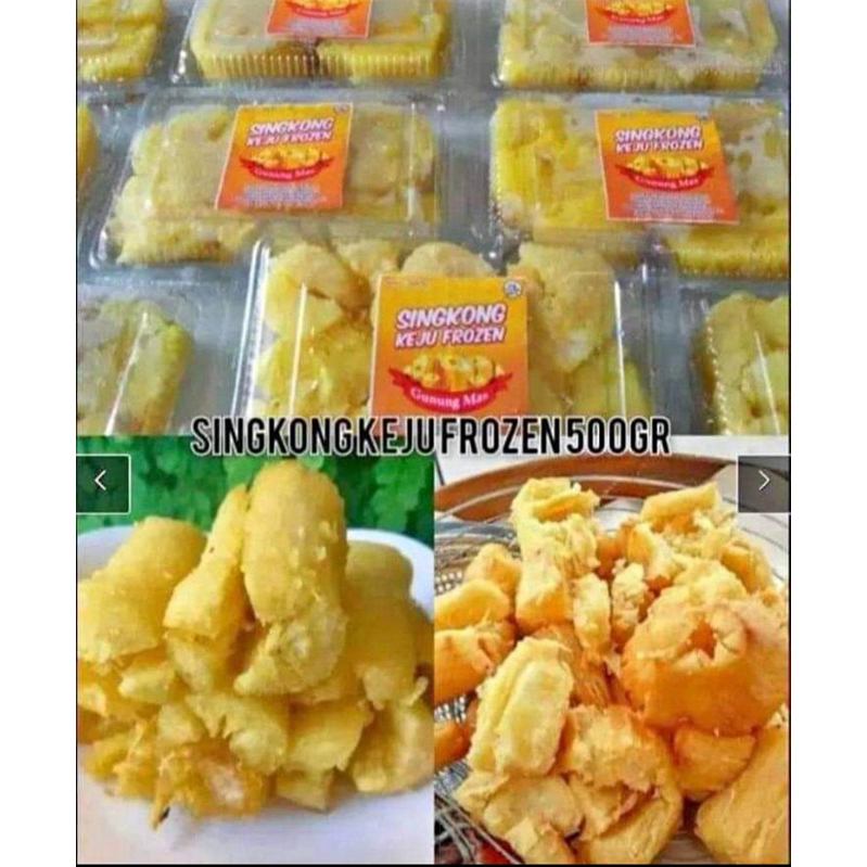 

Singkong Keju Murah Renyah Mekar 500gr