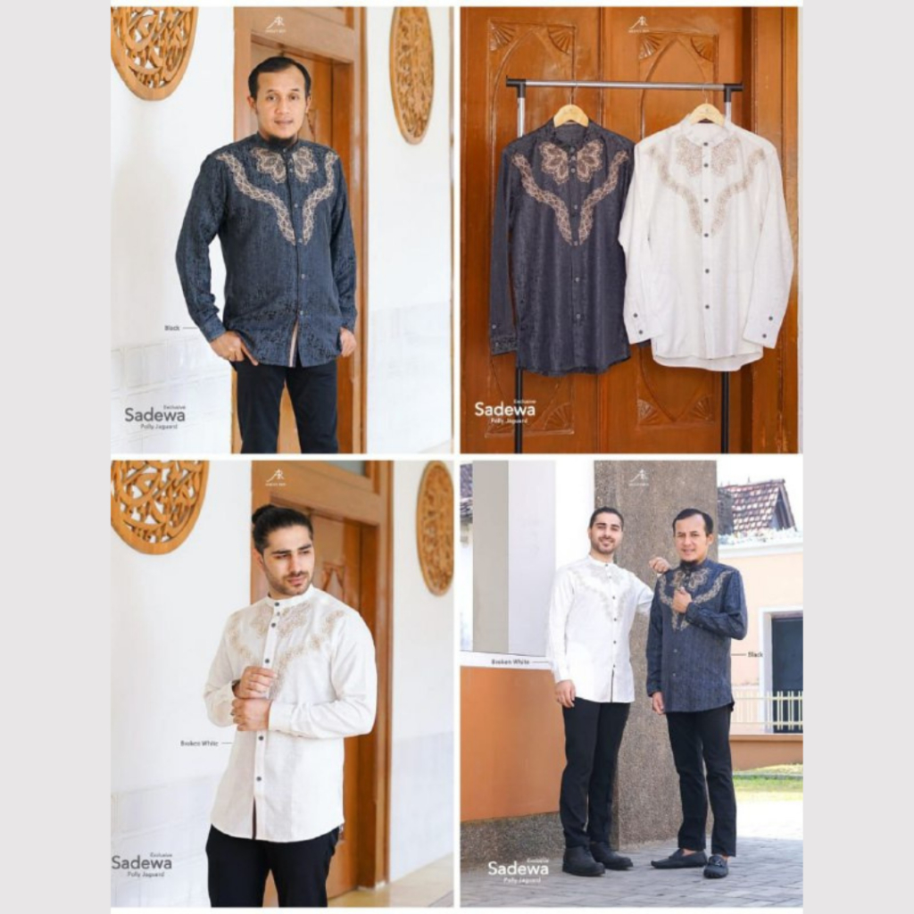 premium baju koko kurta dewasa arrafi one set koko series aldebaran arya saloka setelan baju koko