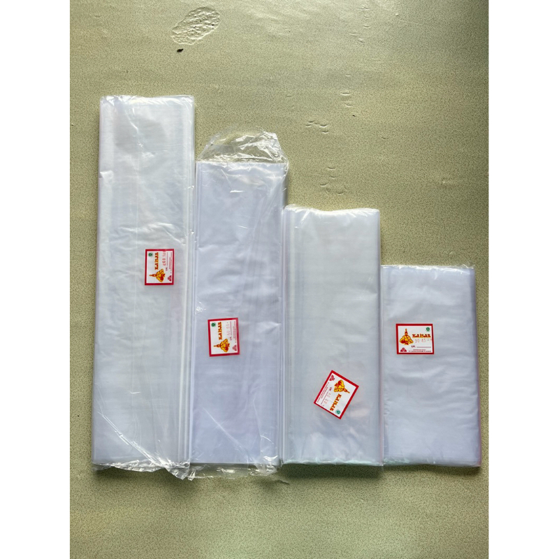 Plastik laundry / kemasan plastik laundry / plastik kaca / plastik bening / plastik packing laundry