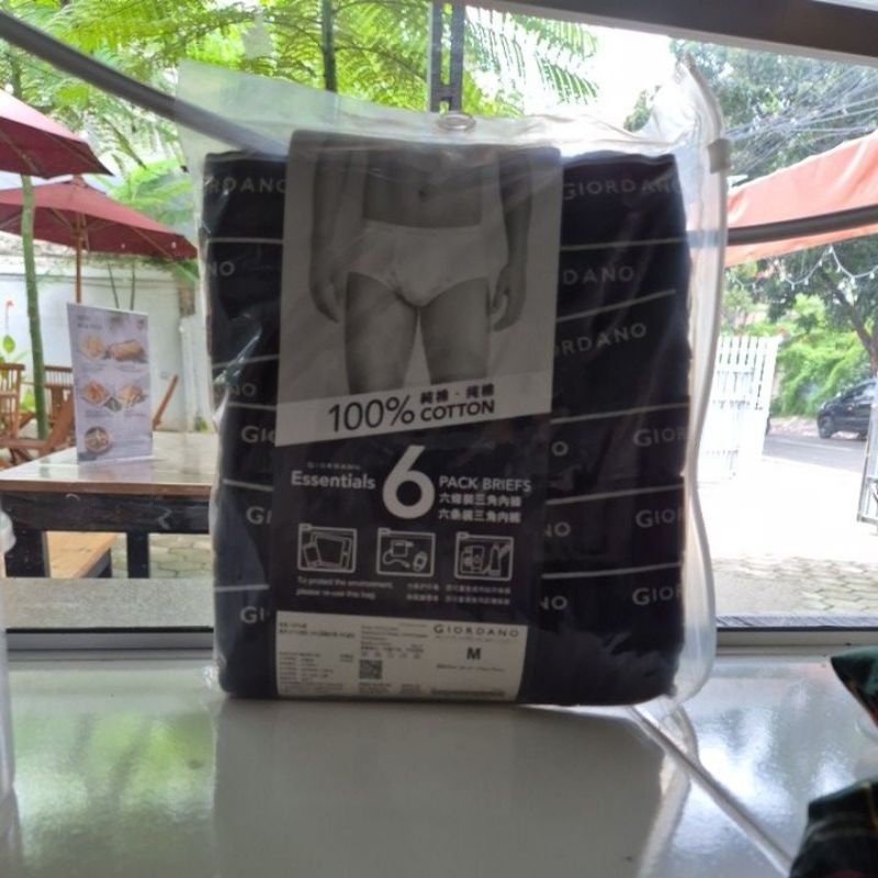 Celana Dalam Pria Original Giordano (6 Packs) Briefs