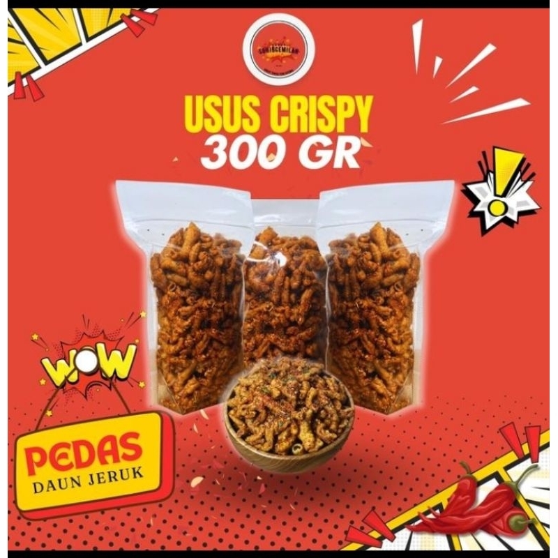 

USUS AYAM PEDAS DAUN JERUK DAN ASIN ORIGINAL 300gr