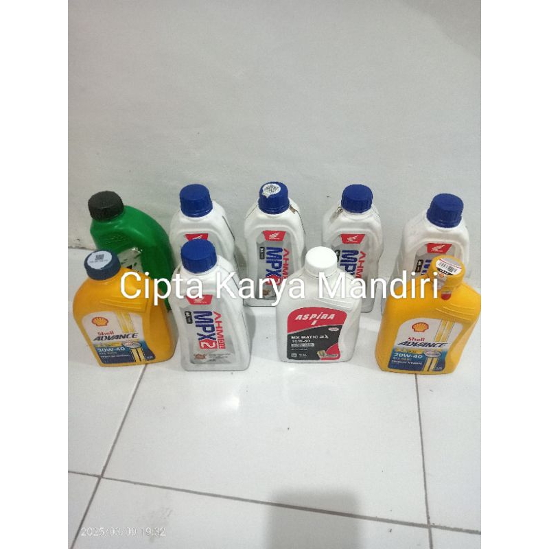 BOTOL BEKAS OLI/BOTOL KOSONG BEKAS OLI