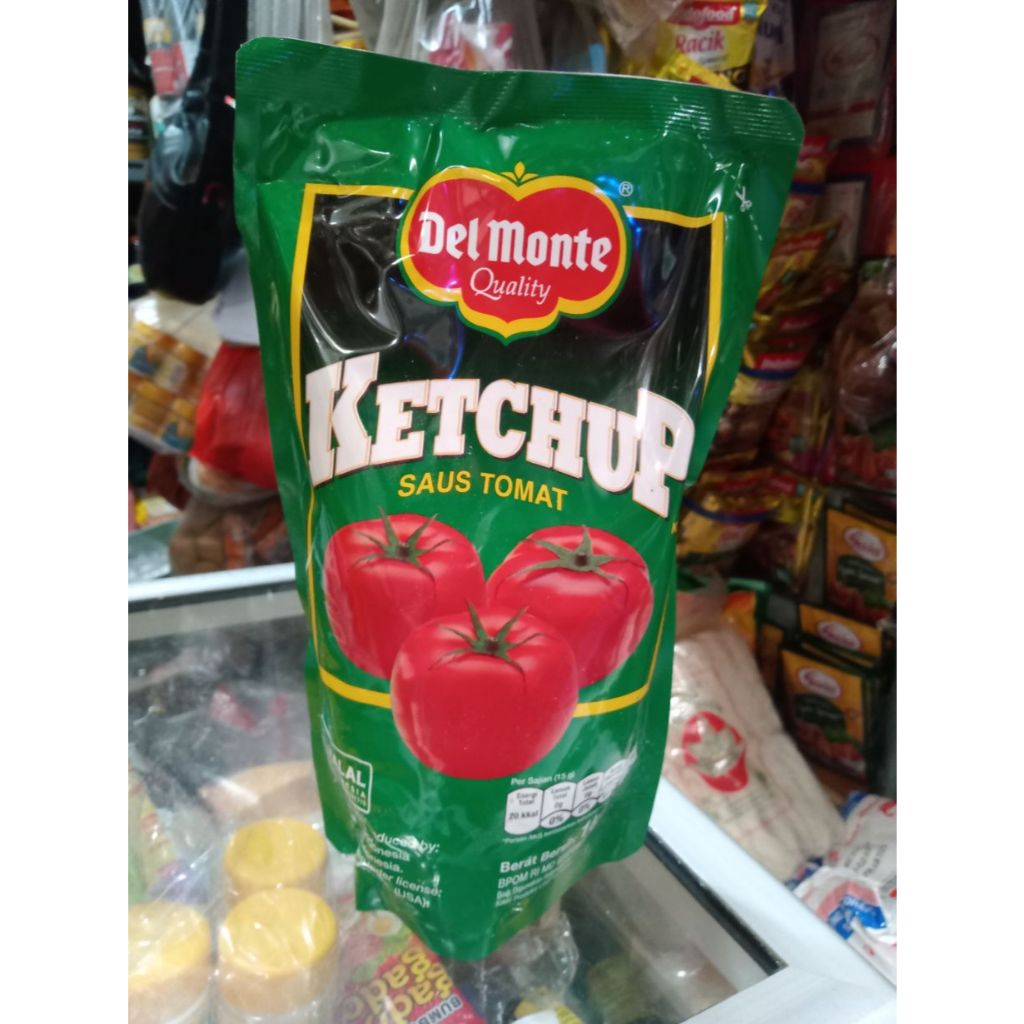

Del Monte Ketchup Saus Tomat Value/Refill 1kg