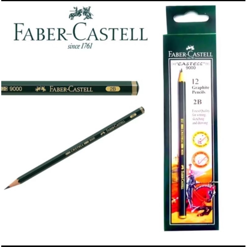 

Pensil Faber Castell 2B For Computer Fabercastell
