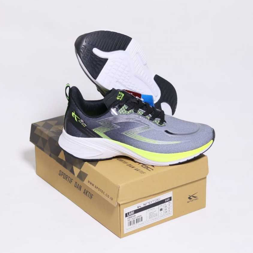 Sepatu Pria Spotec Omega Gret/Green BNIB