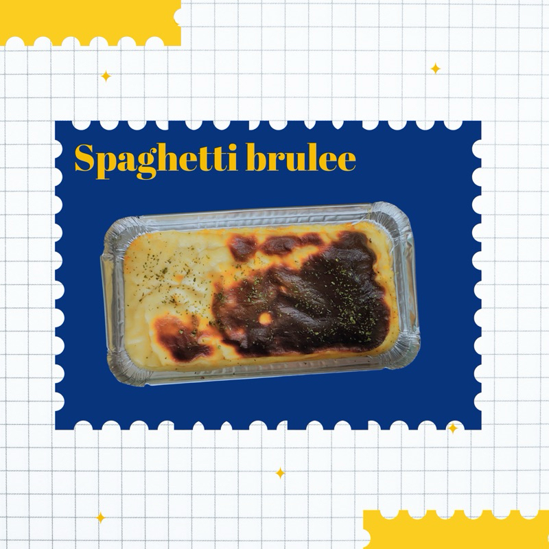 

SPAGHETTI BRULEE