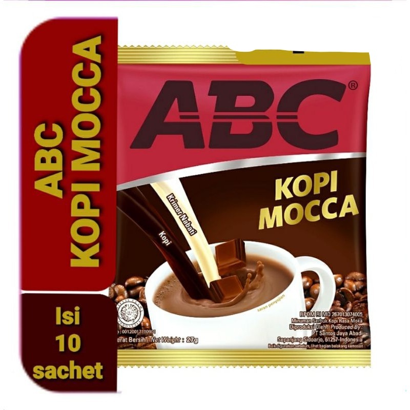 

ABC Kopi Mocca Renceng 10 x 27 Gram