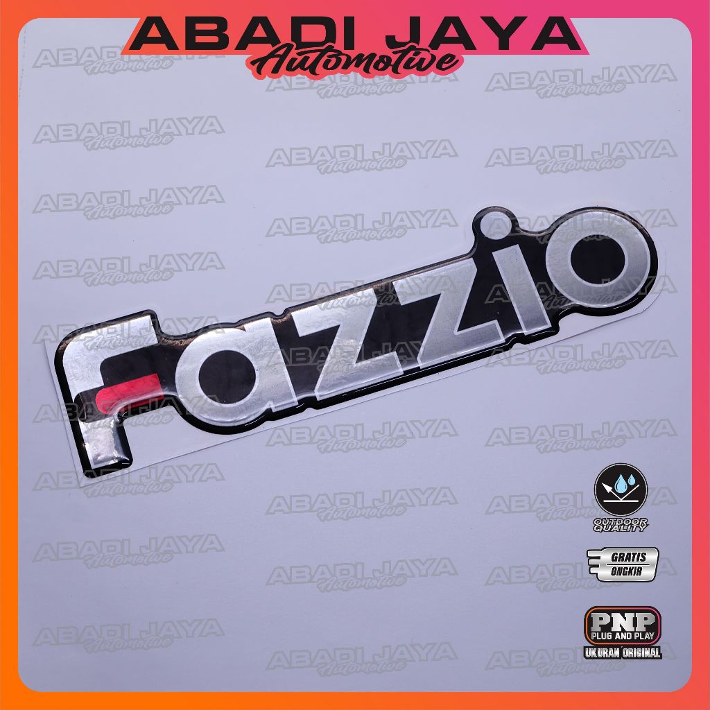 Emblem yamaha fazzio / emblem timbul yamaha fazzio / emblem titanium fazzio / emblem yamaha fazio / 