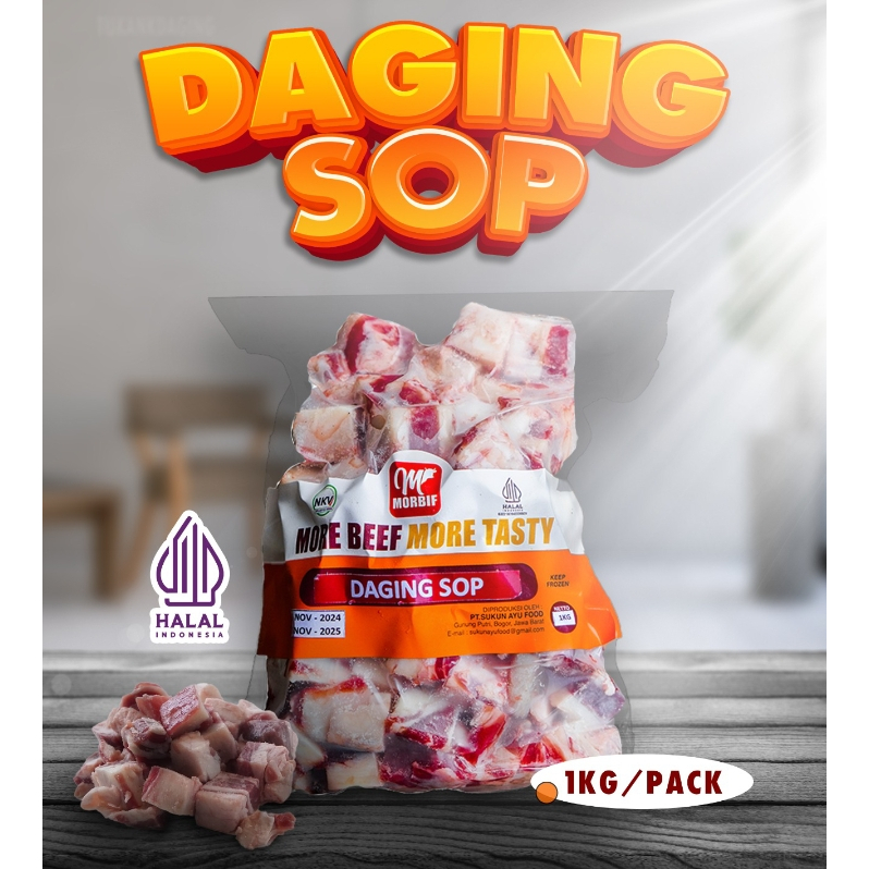 

Daging Sapi SOP Premium Import Dari Australia Halal & Higinies Frozen Food Makanan Sehat Selalu