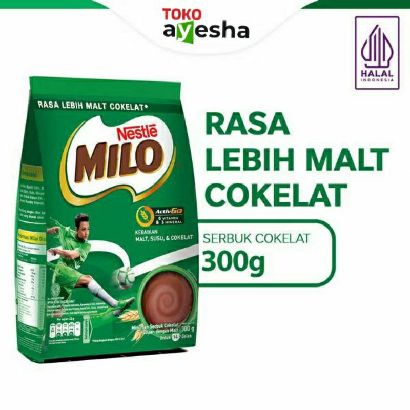 

Milo ActivGo Susu Coklat Bubuk 300 gr