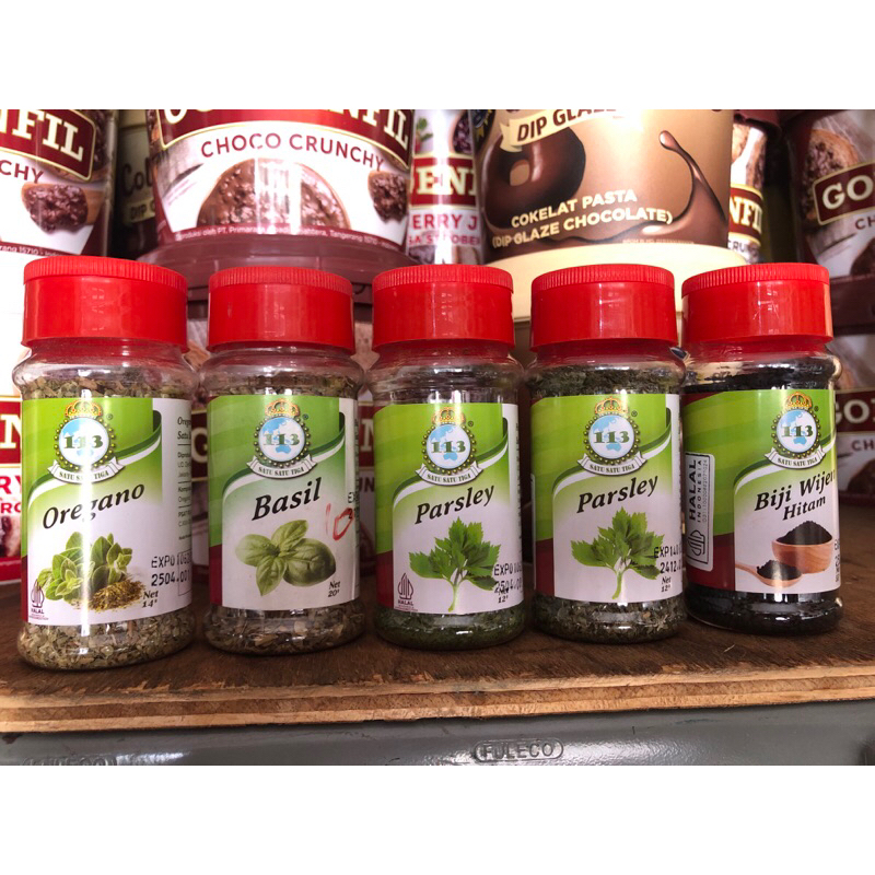 

djelita 113 bumbu rempah oregano parsley