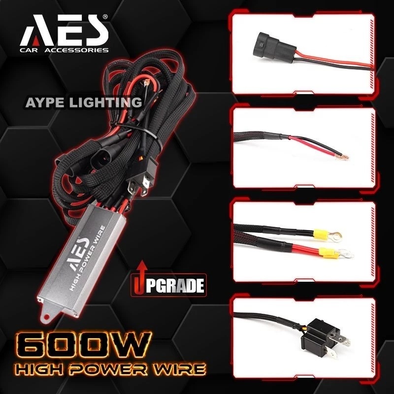 Kabel Relay UPS Adapter Set High Power 600 Watt to 24 volt Motor Mobil Truck Premium Quality AES