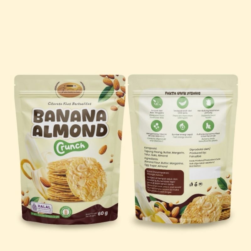 

Banana Almond Crunch (Gluten Free)