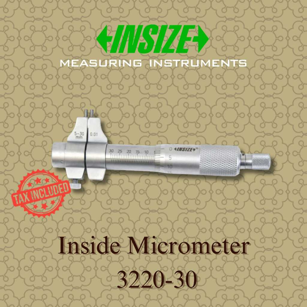 Inside Micrometer Merk Insize || Insize Inside Micrometer 3220-30 Original